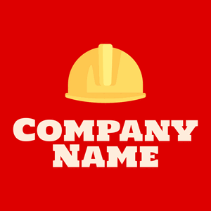 Helmet logo on a Free Speech Red background - Construction & Tools