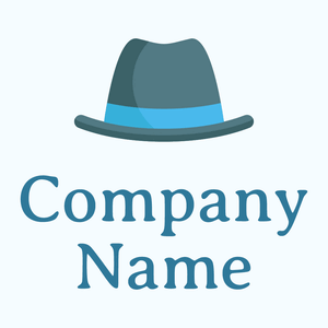 Hat logo on a Blue background - Mode & Schönheit