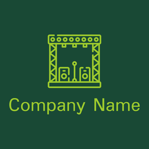 Concert logo on a County Green background - Computer