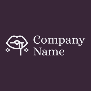 Lip gloss logo on a Mardi Gras background - Mode & Beauté
