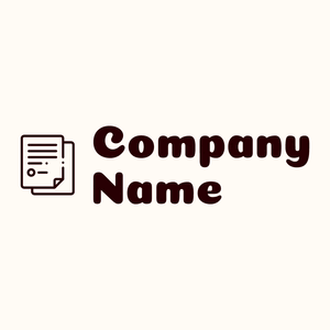 Contract logo on a Floral White background - Negócios & Consultoria