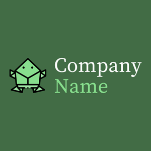 Frog logo on a Killarney background - Animales & Animales de compañía