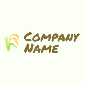 Rice logo on a Ivory background - Agricoltura