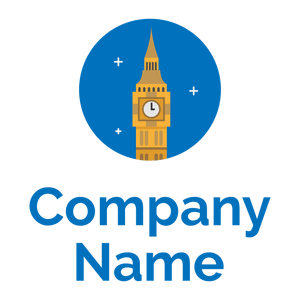 Rounded Big ben on a White background - Arquitectura