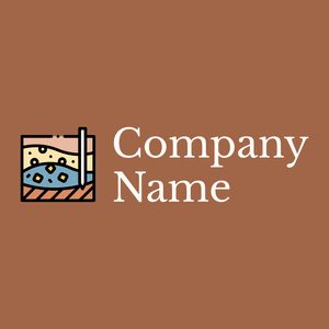 Geological logo on a Sante Fe background - Bau & Werkzeuge