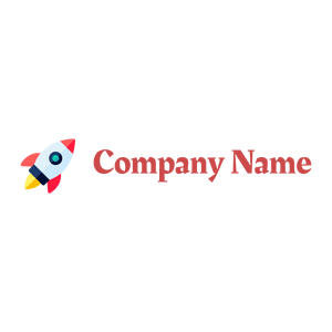 Rocket logo on a White background - Abstracto