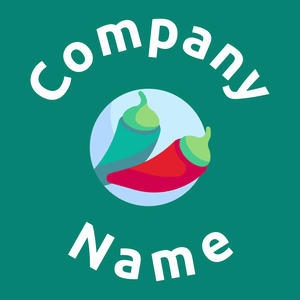 Jalapeno logo on a Pine Green background - Eten & Drinken