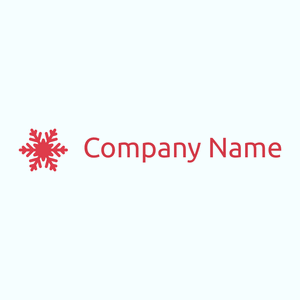 Snowflake logo on a Azure background - Abstrait