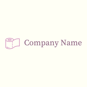 Toilet paper logo on a Ivory background - Construcción & Herramientas