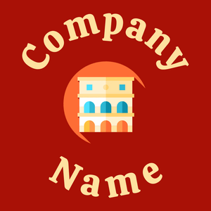 Colosseum logo on a Free Speech Red background - Agricultura