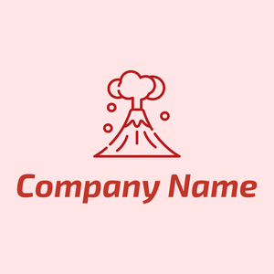 Red Volcano logo on a Misty Rose background - Sommario