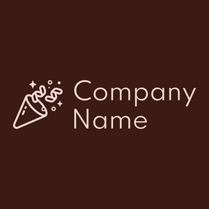 Confetti logo on a Seal Brown background - Entretenimento & Artes
