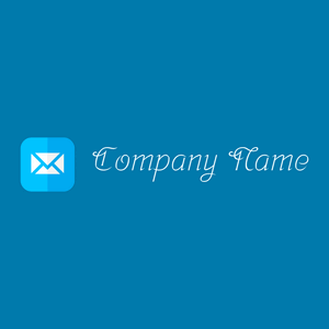 Apple logo on a Cerulean background - Entreprise & Consultant