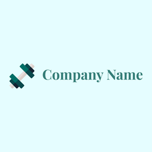 Cyprus Dumbbell on a Light Cyan background - Deportes