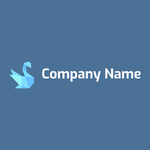 Swan logo on a San Marino background - Animais e Pets