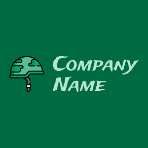 Helmet logo on a Watercourse background - Construcción & Herramientas