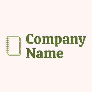 Notebook logo on a Snow background - Abstracto