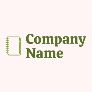 Notebook logo on a Snow background - Abstrakt