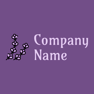 Lavender logo on a Affair background - Fiori