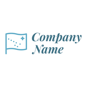 Outlined Alaska Flag on a White background - Community & No profit