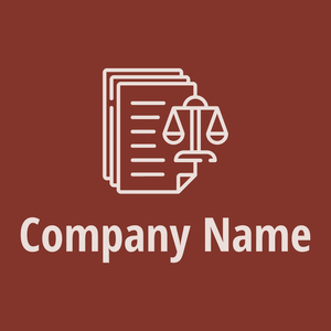 Legal document logo on a Crab Apple background - Empresa & Consultantes