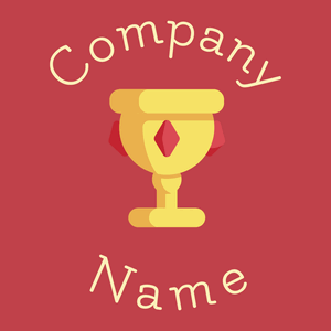 Holy grail logo on a Sunset background - Religion