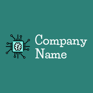 Chip logo on a Elm background - Technologie