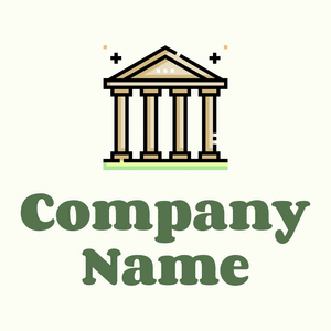 Green Parthenon on a Ivory background - Sommario