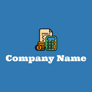 Budget logo on a Lochmara background - Entreprise & Consultant