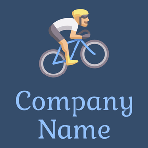 Cyclist on a Bay Of Many background - Deportes