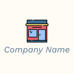 Store logo on a Floral White background - Real Estate & Mortgage