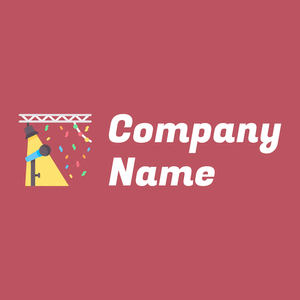 Stand up logo on a Blush background - Juegos & Entretenimiento
