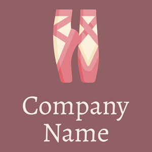 Kobi Ballet on a Rose Taupe background - Entretenimento & Artes
