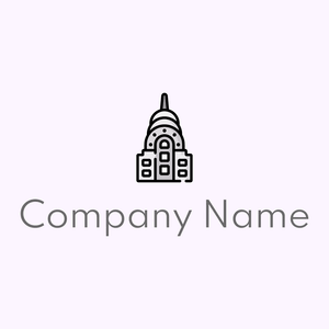 Chrysler building on a Magnolia background - Architektur
