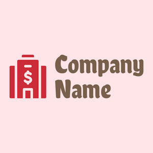 Corporation logo on a Misty Rose background - Zakelijk & Consulting