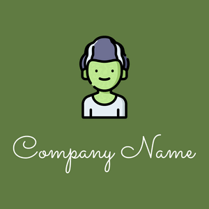 Bride of frankenstein logo on a Dingley background - Entretenimento & Artes