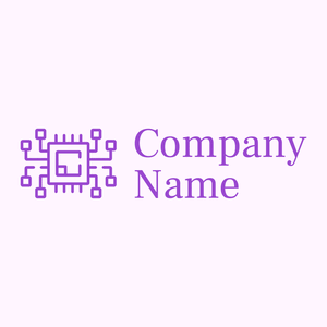 Cpu logo on a Lavender Blush background - Tecnologia