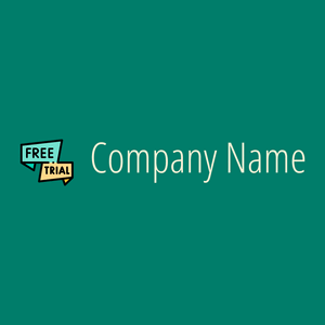 Free trial logo on a Pine Green background - Negócios & Consultoria