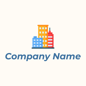 Building logo on a Floral White background - Construction & Outils