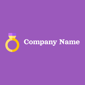 Ring logo on a Deep Lilac background - Moda & Belleza