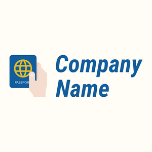 Passport logo on a Floral White background - Comunidad & Sin fines de lucro