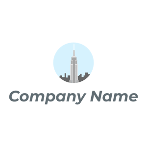 Empire state building on a White background - Architectuur