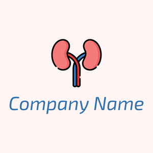 Kidneys on a Snow background - Abstracto