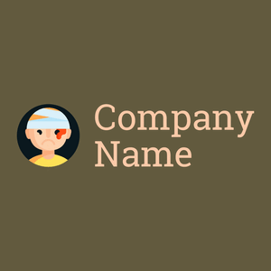 Victim logo on a Verdigris background - Hospital & Farmácia