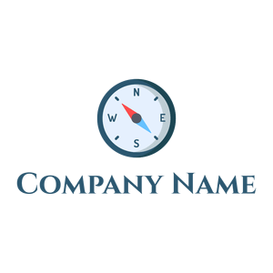 Alice Blue Compass on a White background - Tecnología