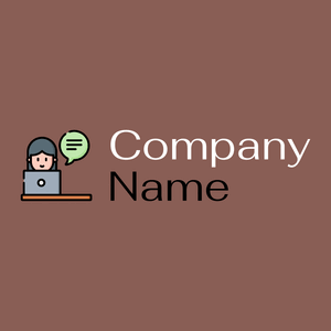 Counseling logo on a Rose Taupe background - Computadora