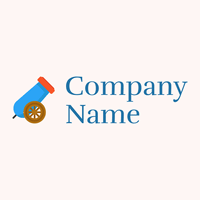 Cannon logo on a Snow background - Abstracto