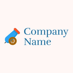 Cannon logo on a Snow background - Abstracto