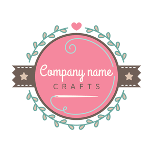 needle badge with leaves logo - Juegos & Entretenimiento