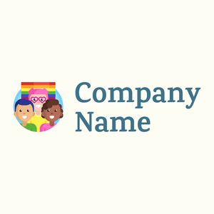 Lgbt logo on a Ivory background - Comunidad & Sin fines de lucro